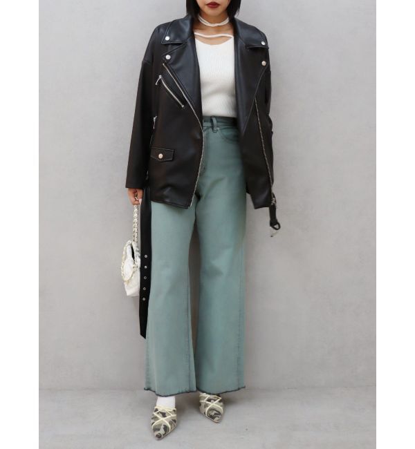 EVRIS「バイカラーヒールサンダル」|サンダル|