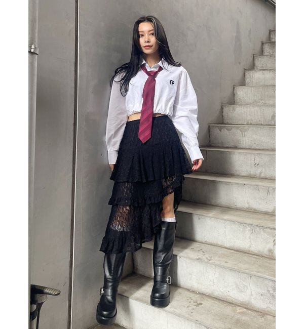 EVRIS「ルーズエンジニアブーツ」|ロングブーツ|