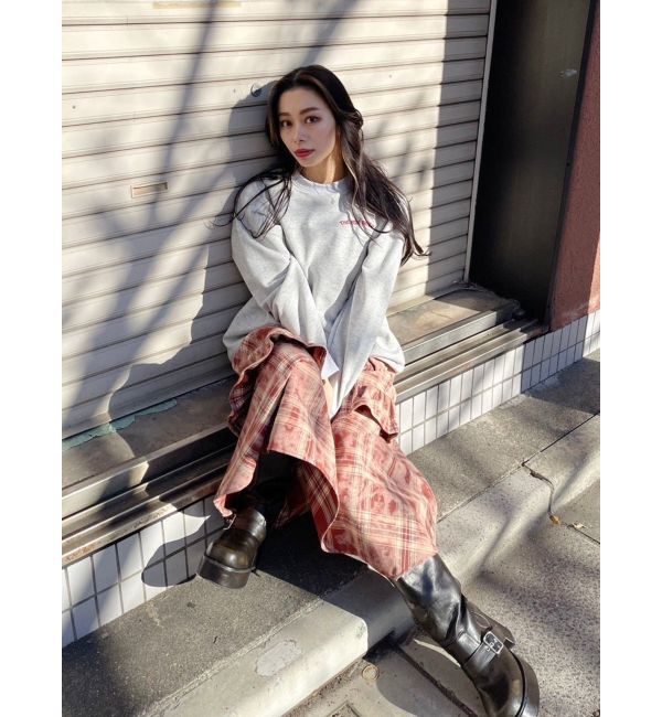 EVRIS「ルーズエンジニアブーツ」|ロングブーツ|