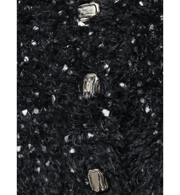 EVRIS「ミックスファンシーヤーンショートカーディガン」|カーディガン|