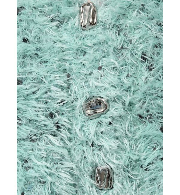 EVRIS「ミックスファンシーヤーンショートカーディガン」|カーディガン|