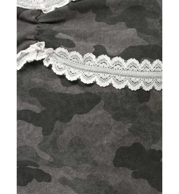 EVRIS「レースドッキングアシンメトリーミニワンピース」|ワンピース|