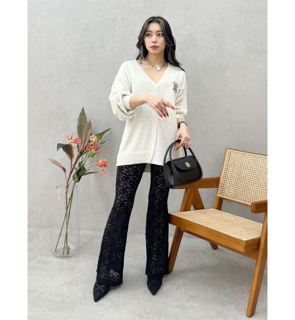 EVRIS「レースフレアパンツ」|その他|