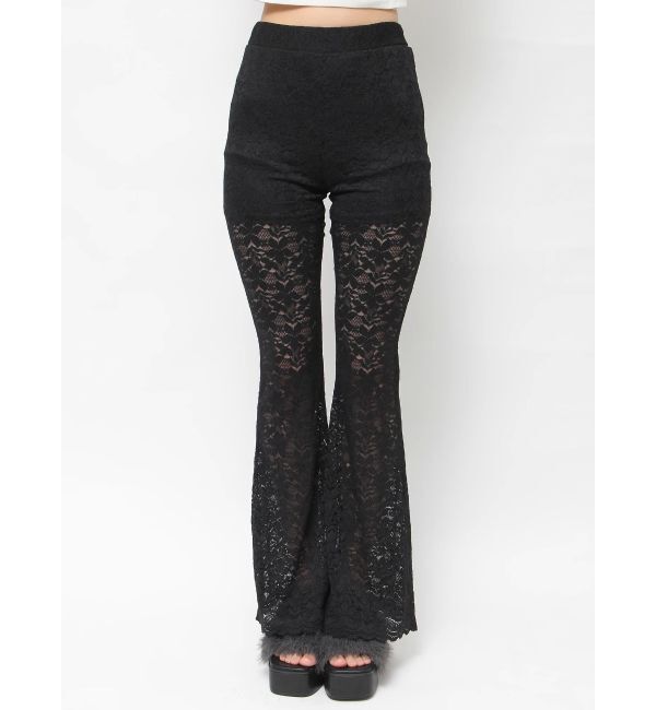 EVRIS「レースフレアパンツ」|その他|