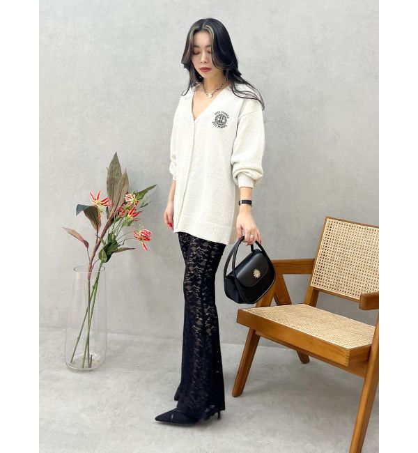 EVRIS「レースフレアパンツ」|その他|