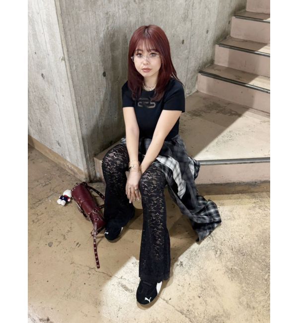 EVRIS「レースフレアパンツ」|その他|