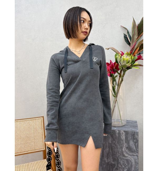 EVRIS「スウェットミニワンピース」|ワンピース|