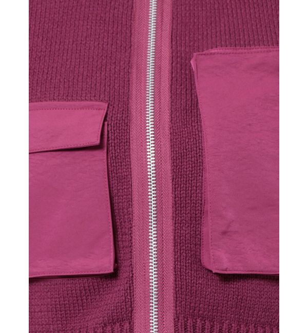 jouetie「ミリタリーニットベスト」|カーディガン|