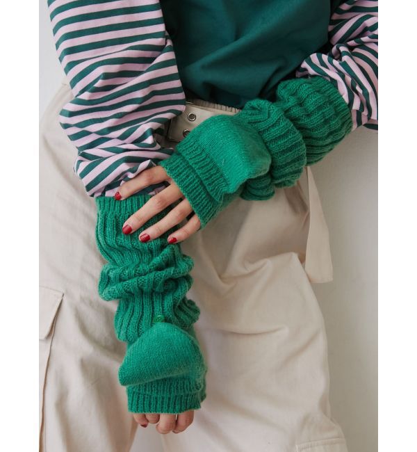 jouetie「ニットロンググローブ」|手袋|