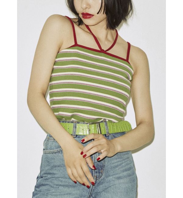 jouetie「ホルターネックキャミソール」|キャミソール|グリーン