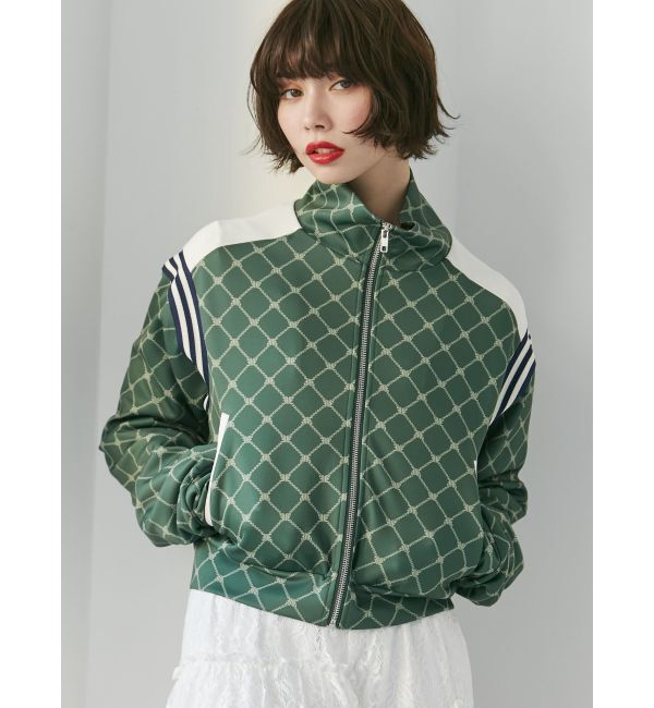 jouetie「モノグラムトラックジャケット【セットアップ対応】」|カーディガン|