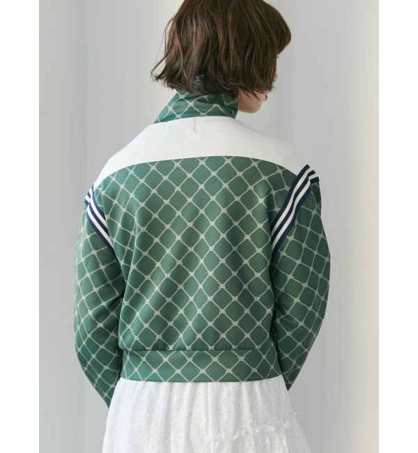 jouetie「モノグラムトラックジャケット【セットアップ対応】」|カーディガン|