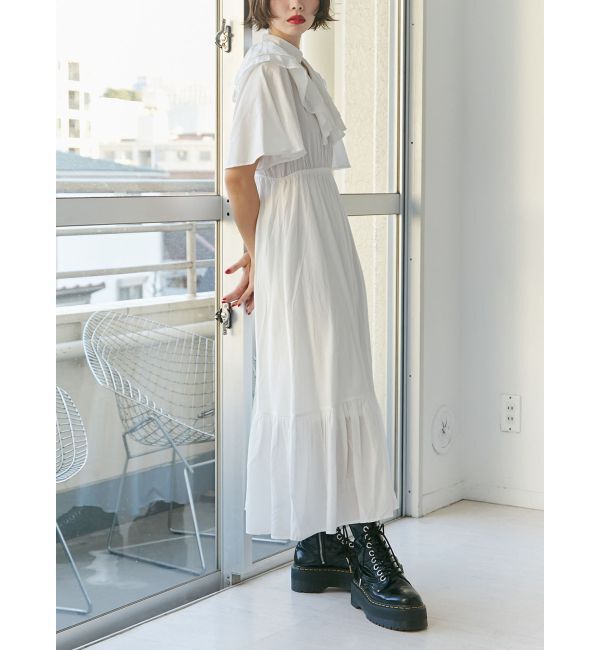 jouetie「Vネックフリルワンピース」|ワンピース|