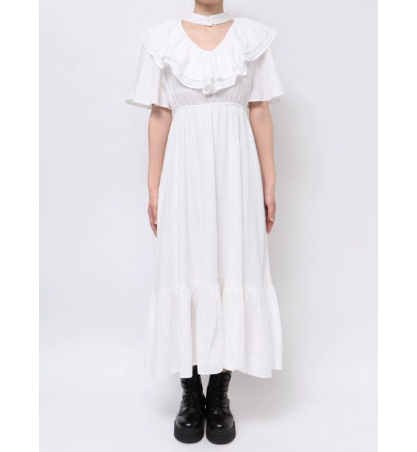 jouetie「Vネックフリルワンピース」|ワンピース|