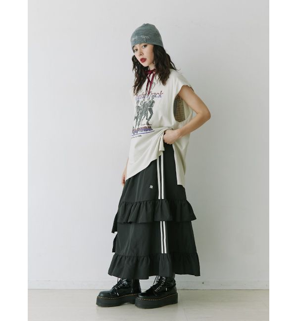 jouetie「ヴィンテージグラフィックノースリーブTシャツ」|Tシャツ・カットソー|