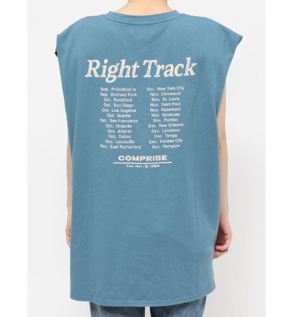 jouetie「ヴィンテージグラフィックノースリーブTシャツ」|Tシャツ・カットソー|