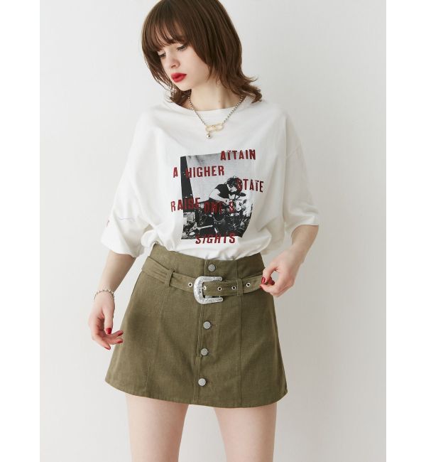 jouetie「ローウエストベルトスカパン」|スカート|