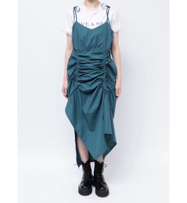 jouetie「シャーリングキャミワンピース」|ワンピース|