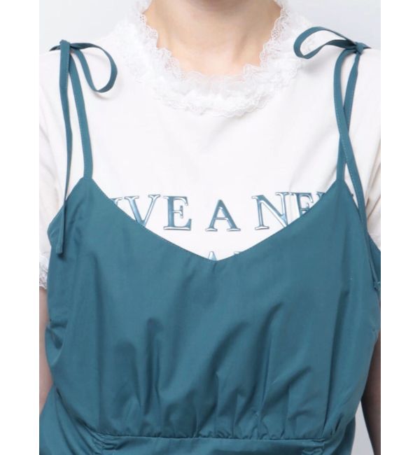 jouetie「シャーリングキャミワンピース」|ワンピース|