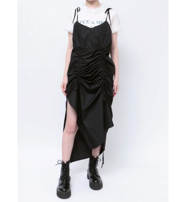 jouetie「シャーリングキャミワンピース」|ワンピース|