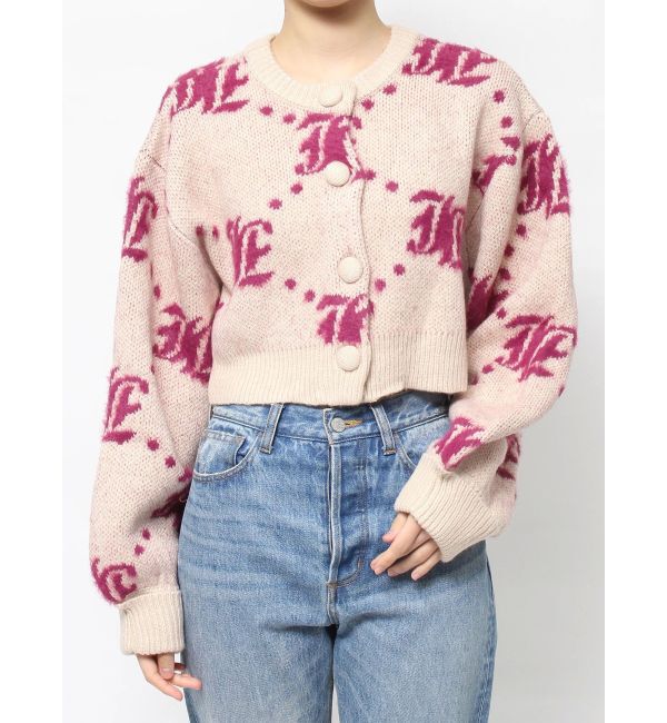 jouetie「パターン2WAYフェザーカーディガン」|カーディガン|