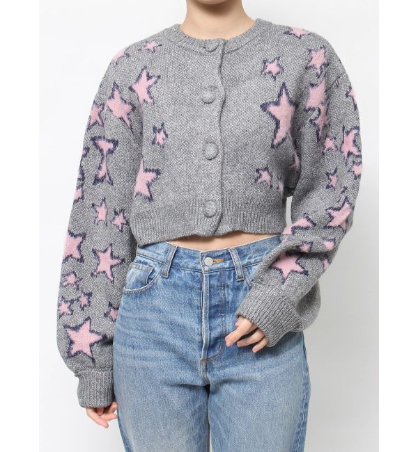 jouetie「パターン2WAYフェザーカーディガン」|カーディガン|