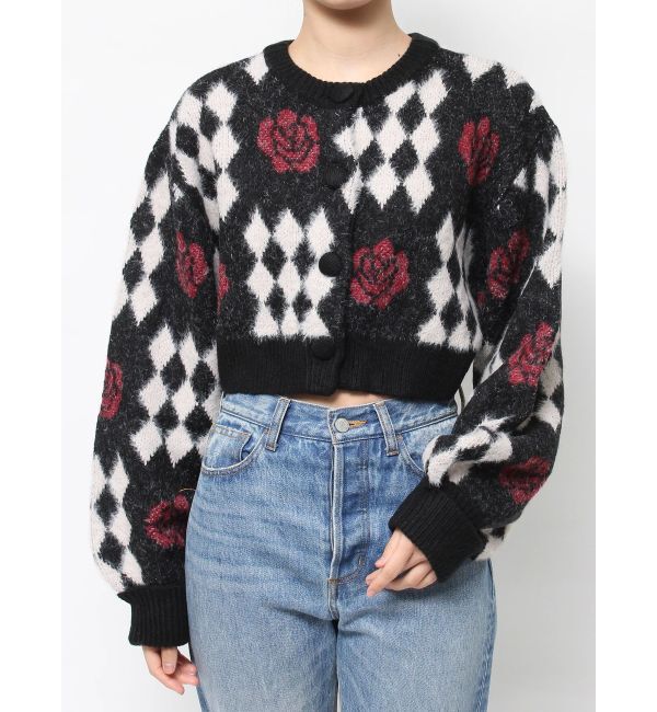 jouetie「パターン2WAYフェザーカーディガン」|カーディガン|