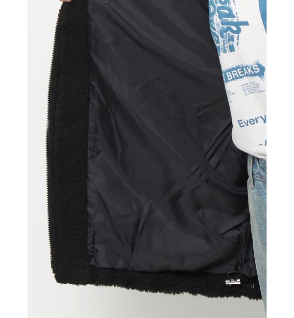 jouetie「カラーブロッキングボアジャケット」|ブルゾン・スタジャン|