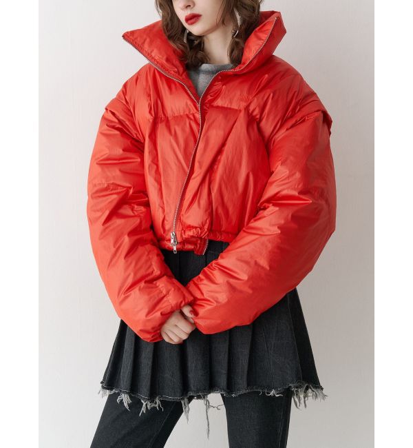 jouetie「2WAYダウンライクショートジャケット【WEB限定カラー】」|ダウン|