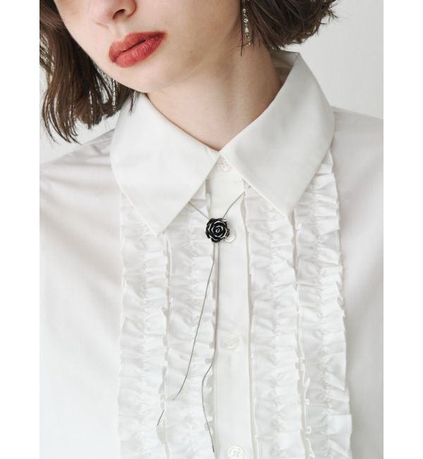 jouetie「ローズタイネックレス」|ネックレス|シルバー