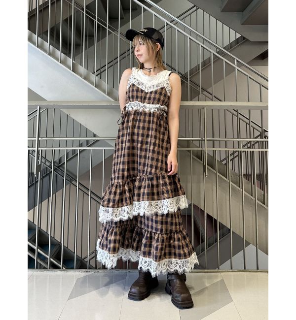 jouetie「レースドッキングキャミワンピース」|ワンピース|