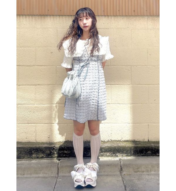 merry jenny「ぽこぽこミニキャミワンピース」|ワンピース|