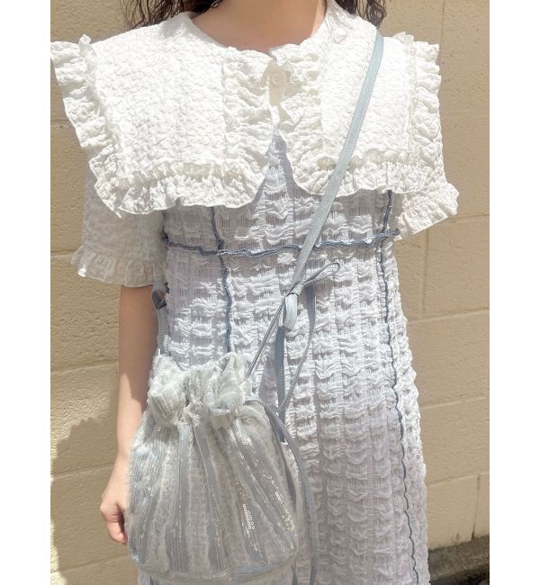 merry jenny「ぽこぽこミニキャミワンピース」|ワンピース|