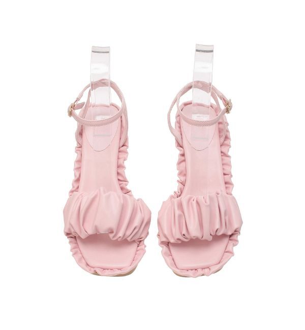 merry jenny「くしゅくしゅフリルミュール」|サンダル|