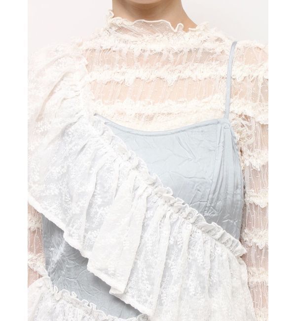 merry jenny「サッシュアシメキャミワンピース」|ワンピース|