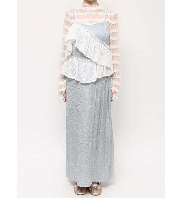 merry jenny「サッシュアシメキャミワンピース」|ワンピース|