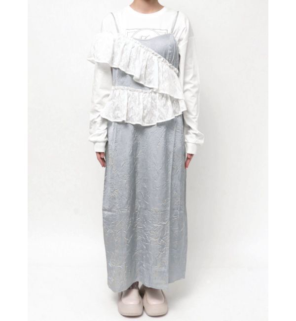 merry jenny「サッシュアシメキャミワンピース」|ワンピース|