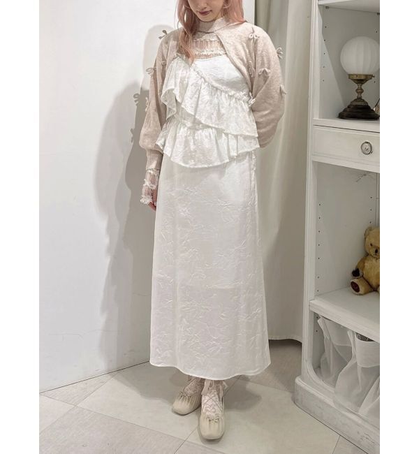 merry jenny「サッシュアシメキャミワンピース」|ワンピース|