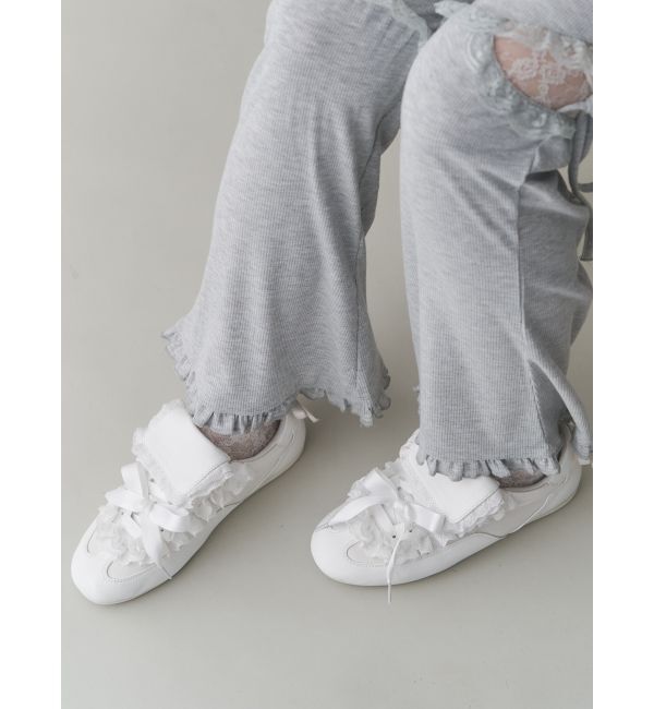 merry jenny「frillロングタンスニーカー」|スニーカー|