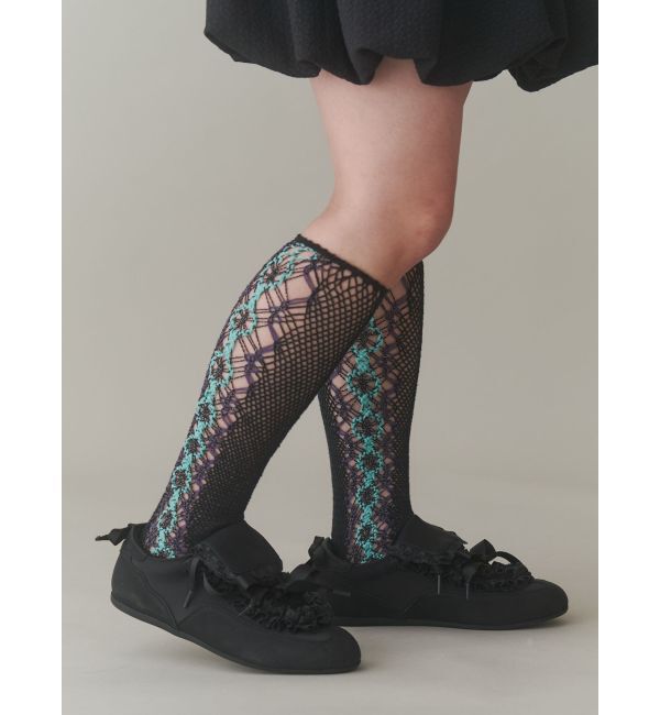 merry jenny「frillロングタンスニーカー」|スニーカー|