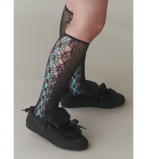 merry jenny「frillロングタンスニーカー」|スニーカー|