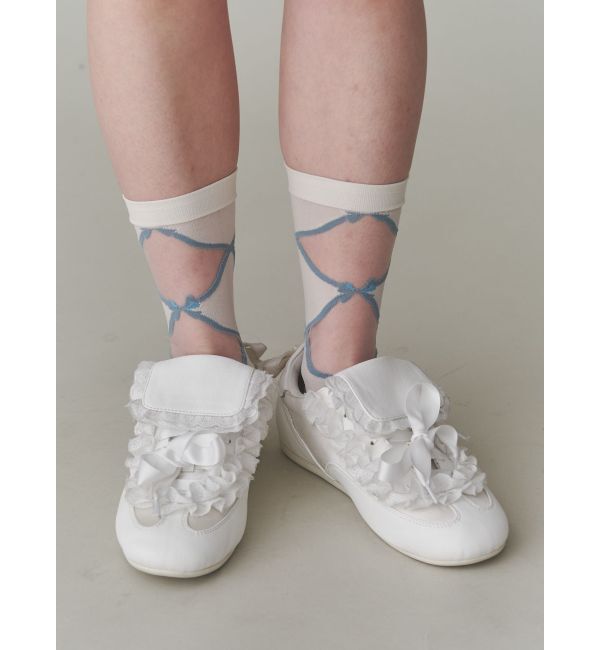 merry jenny「frillロングタンスニーカー」|スニーカー|