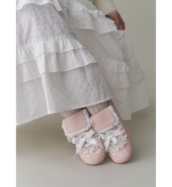 merry jenny「frillロングタンスニーカー」|スニーカー|