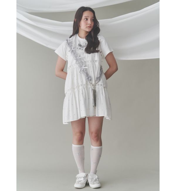 merry jenny「frillロングタンスニーカー」|スニーカー|