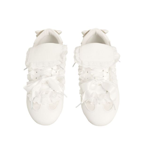 merry jenny「frillロングタンスニーカー」|スニーカー|