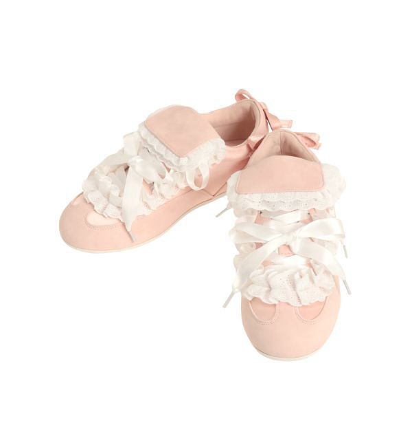 merry jenny「frillロングタンスニーカー」|スニーカー|