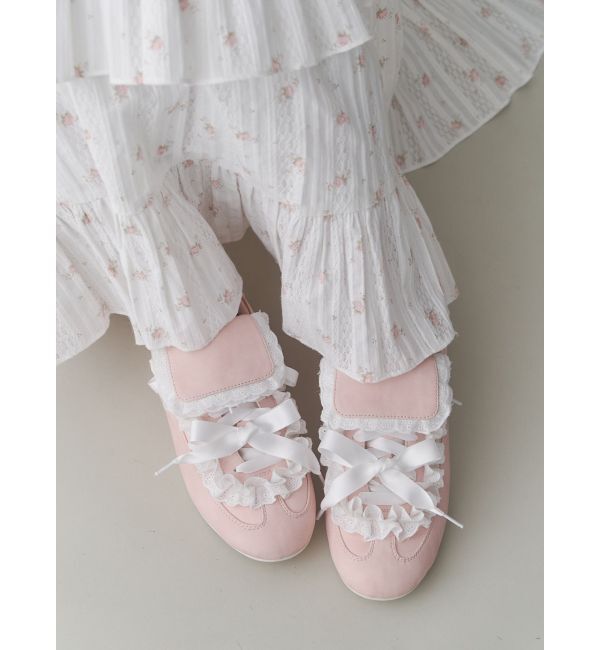 merry jenny「frillロングタンスニーカー」|スニーカー|