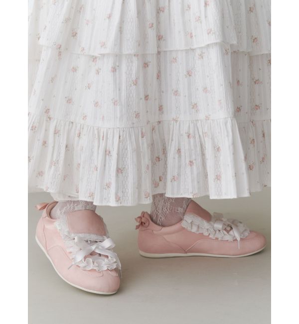 merry jenny「frillロングタンスニーカー」|スニーカー|