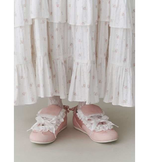 merry jenny「frillロングタンスニーカー」|スニーカー|