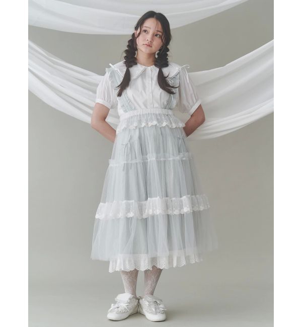 merry jenny「ピコレースリボンブラウス」|シャツ・ブラウス|